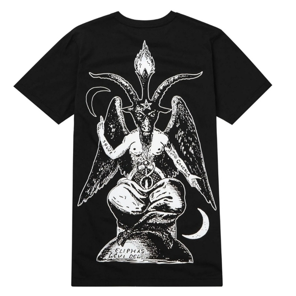 Killstar x Rob Zombie Superbeast Tee – Black Cotton, Baphomet & Solve Coagula S - Picture 5 of 8